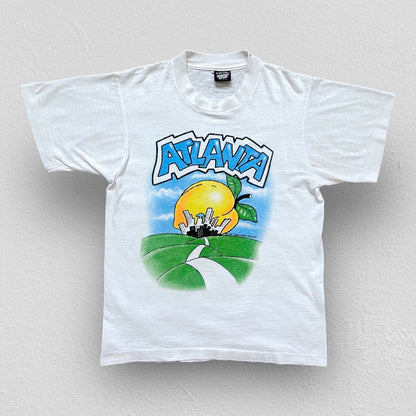 1990 Atlanta City Street Art T Shirt