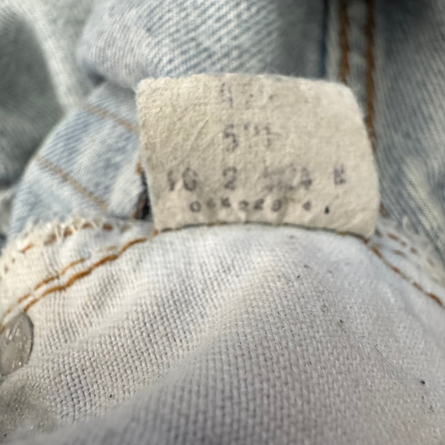 80s Redline Selvedge Levi’s 501 Cut-Off Shorts
