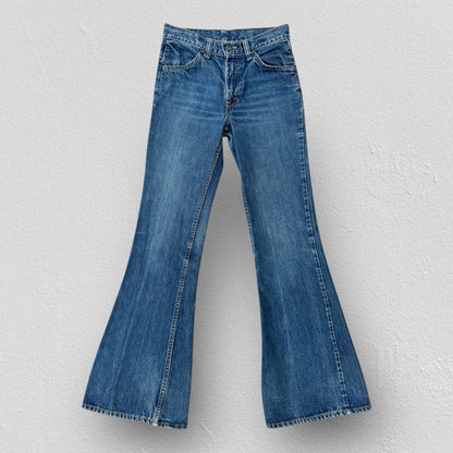 70s Levi’s 684 Orange Tab Flare Jeans