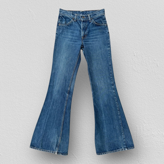 70s Levi’s 684 Orange Tab Flare Jeans