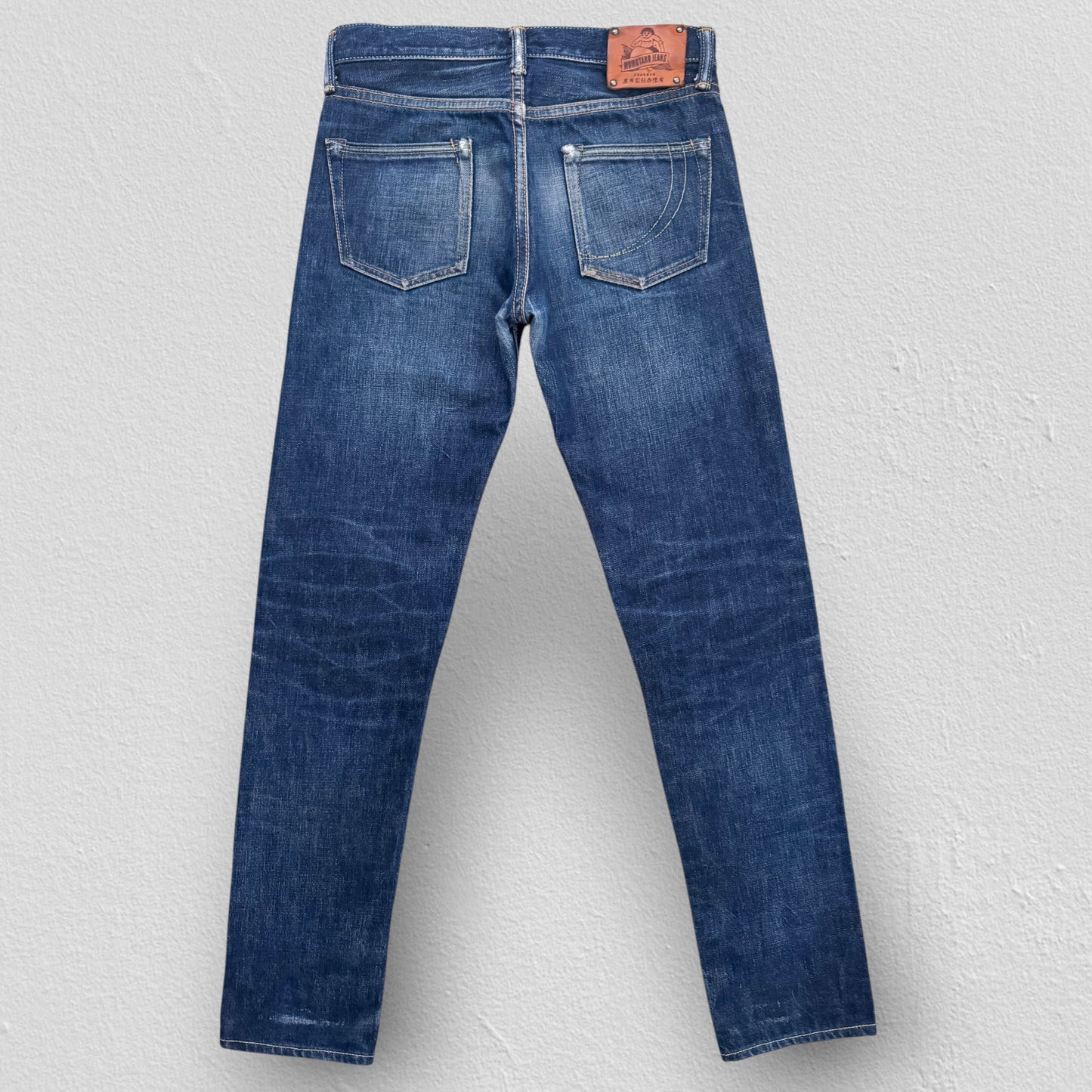 MOMOTARO JAPANESE SELVEDGE SLIM STRAIGHT FIT JEANS