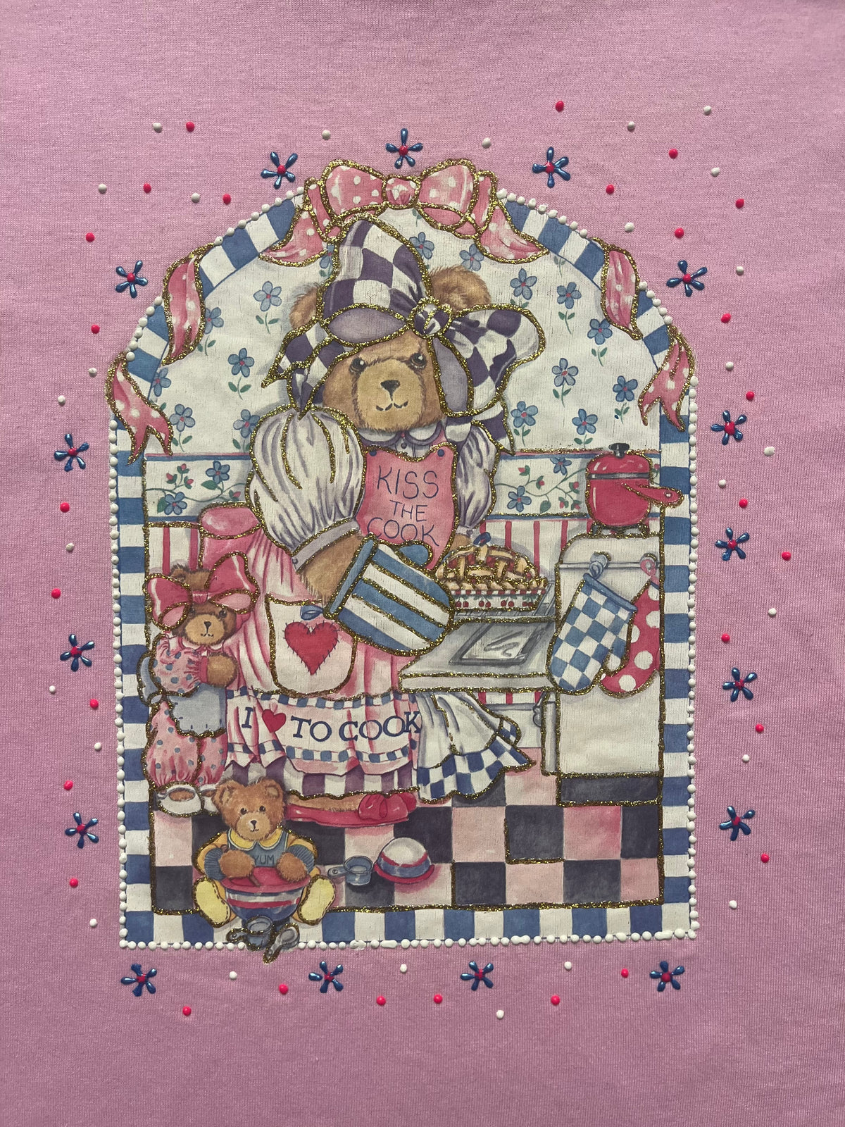 90s Kiss the Cook Teddy Bears t-shirt