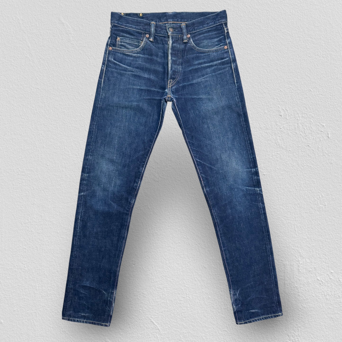 MOMOTARO JAPANESE SELVEDGE SLIM STRAIGHT FIT JEANS