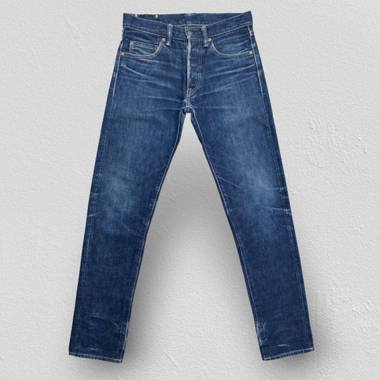MOMOTARO JAPANESE SELVEDGE SLIM STRAIGHT FIT JEANS