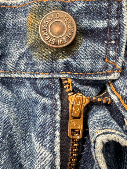 70s Levi’s 684 Orange Tab Flare Jeans