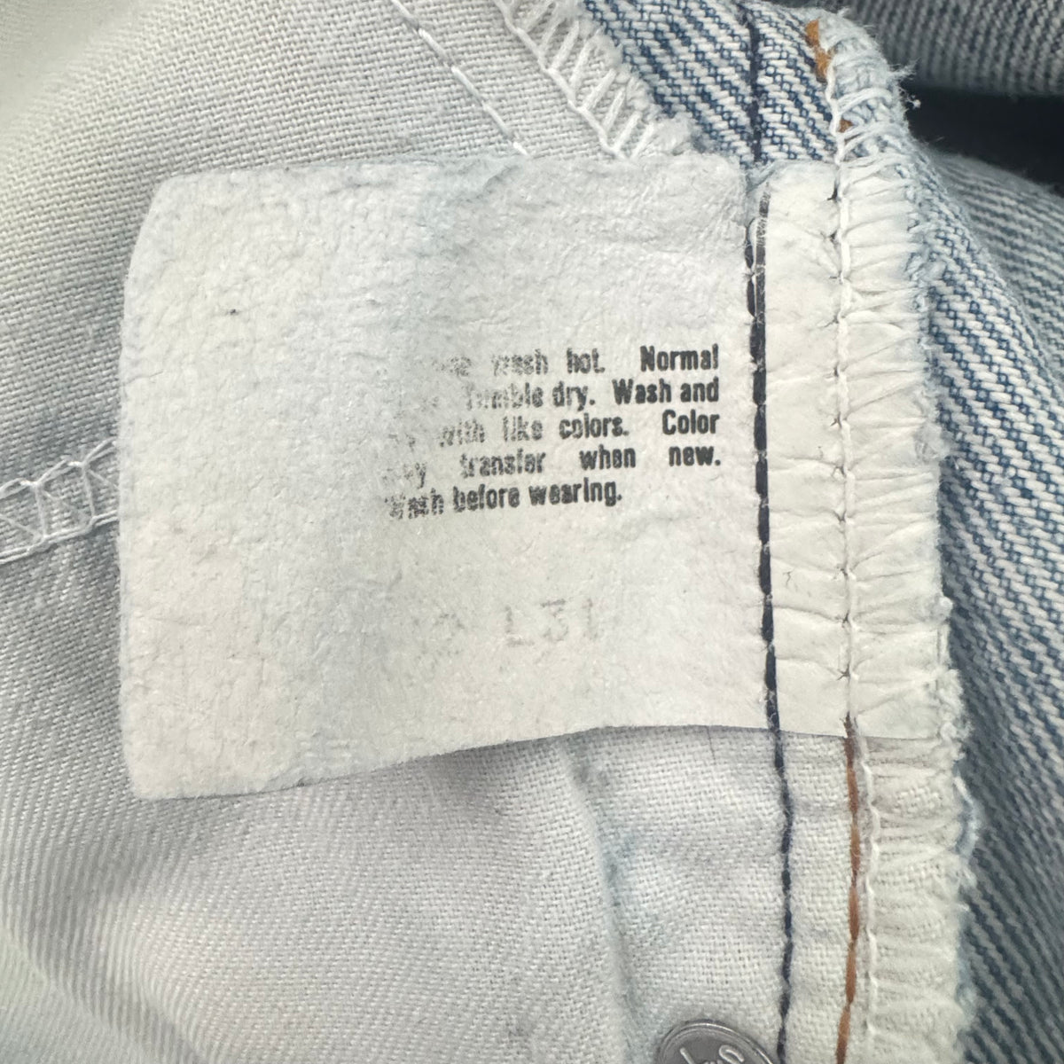 80s Levi’s 505