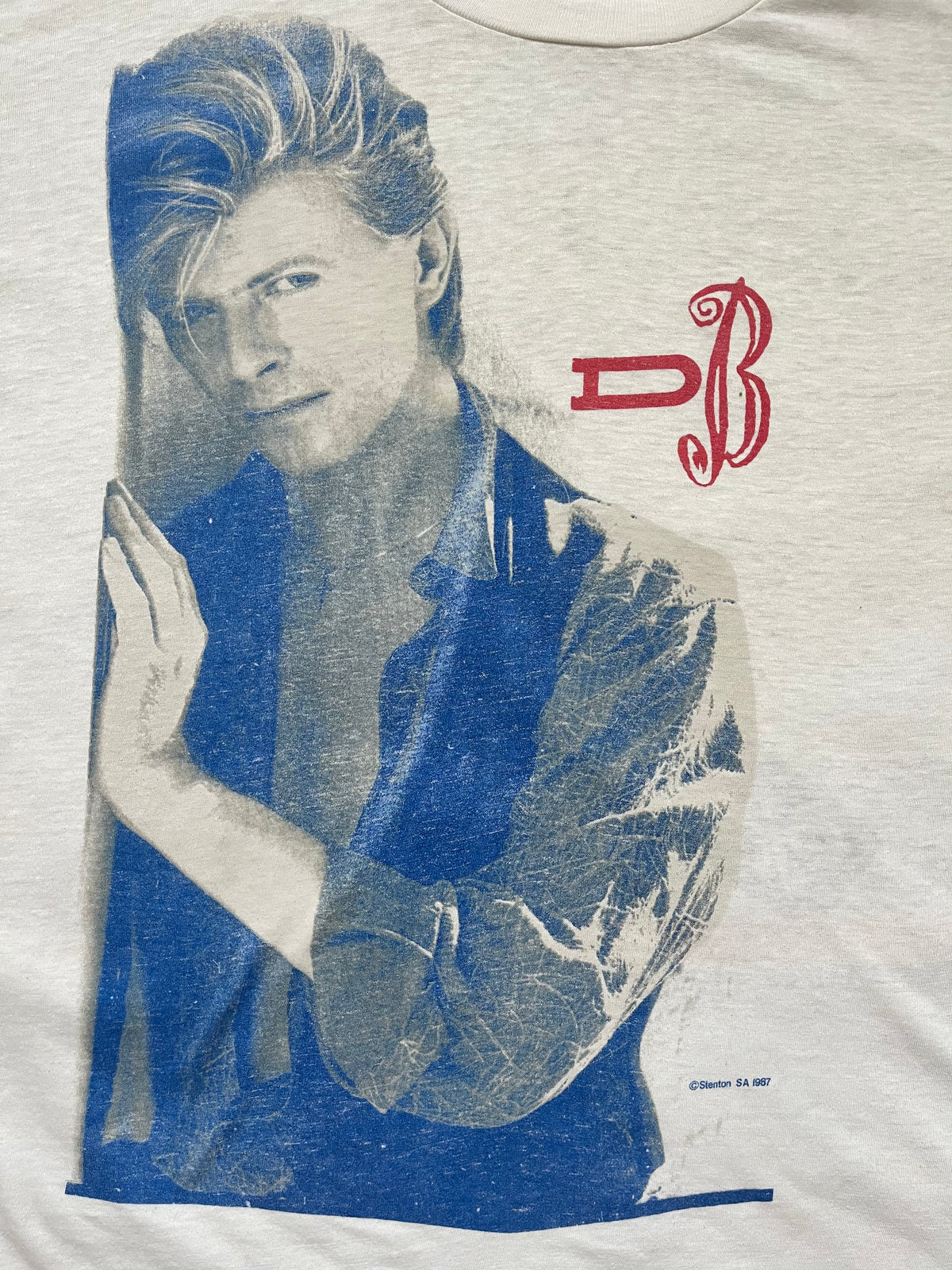 80s David Bowie The Glass Spider Tour Concert T Shirt