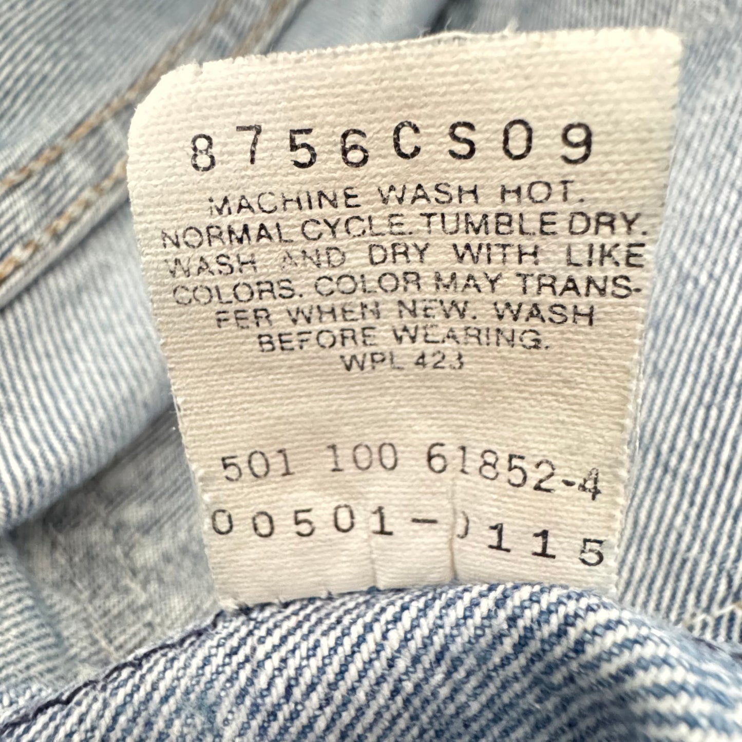80s Levi’s 501 Jeans