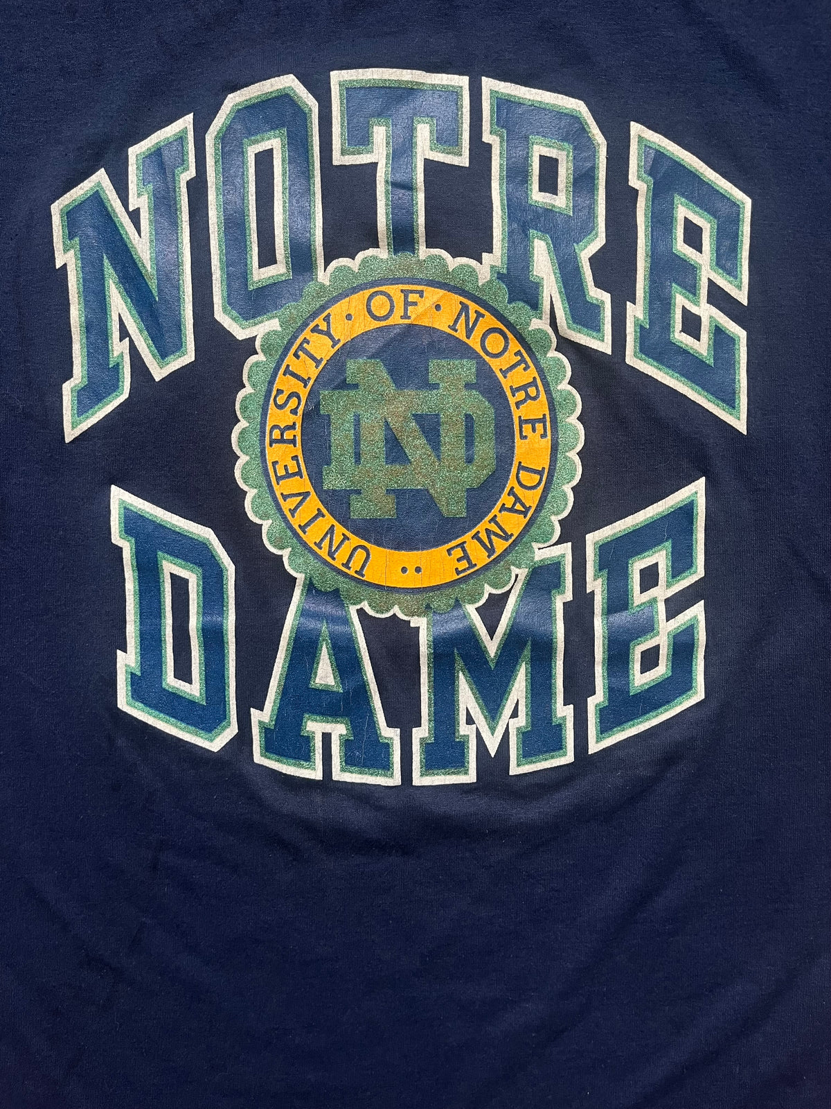 80s Notre Dame Champion T Shirt