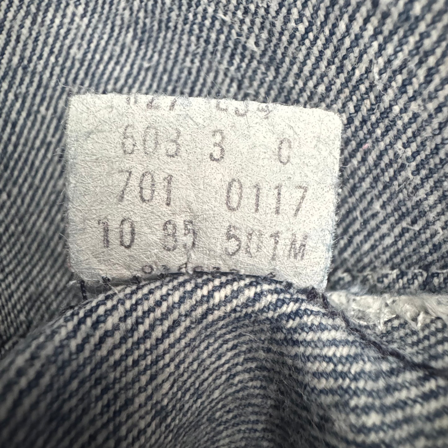 80s Levi’s 701 Jeans