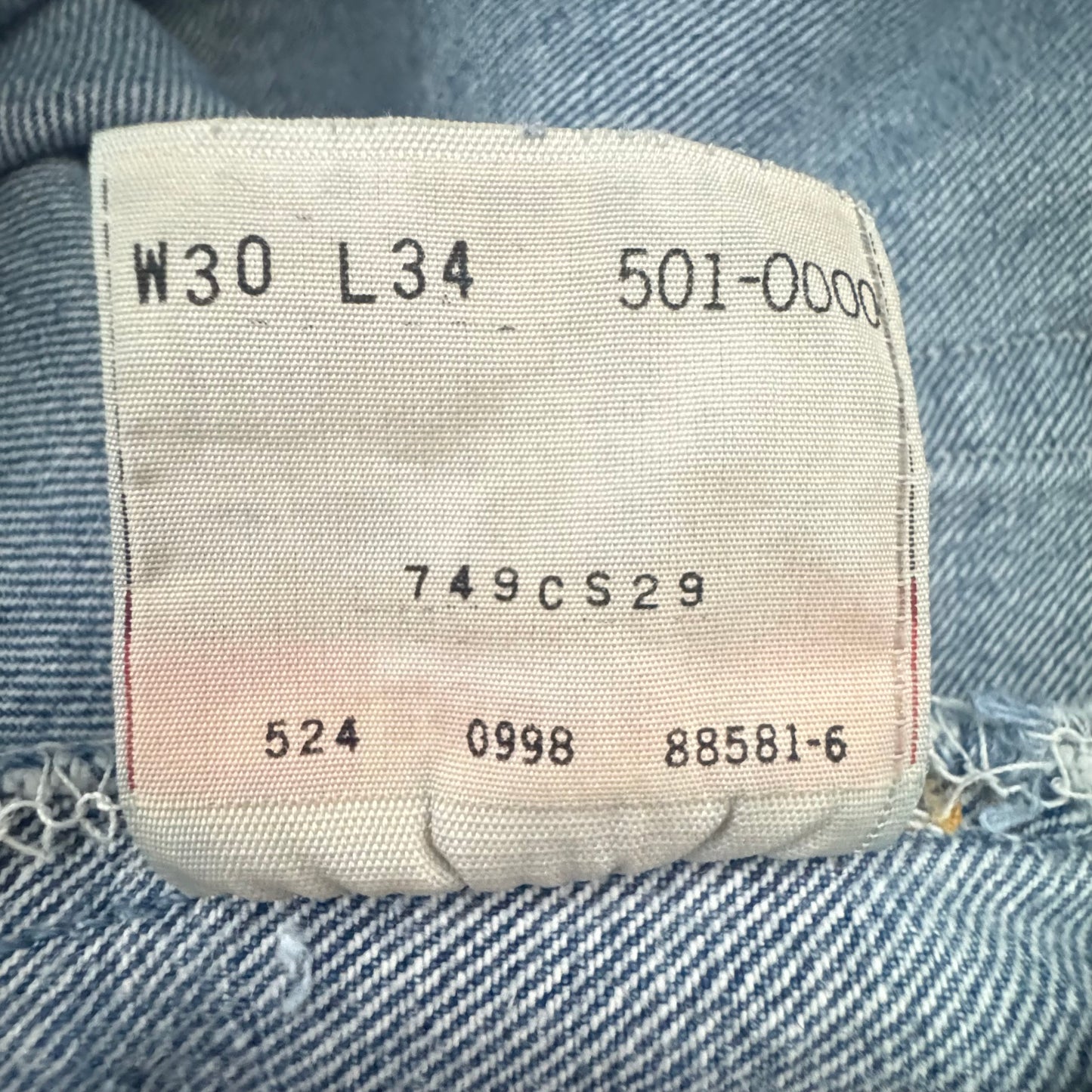 90s Levi’s 501 Jeans