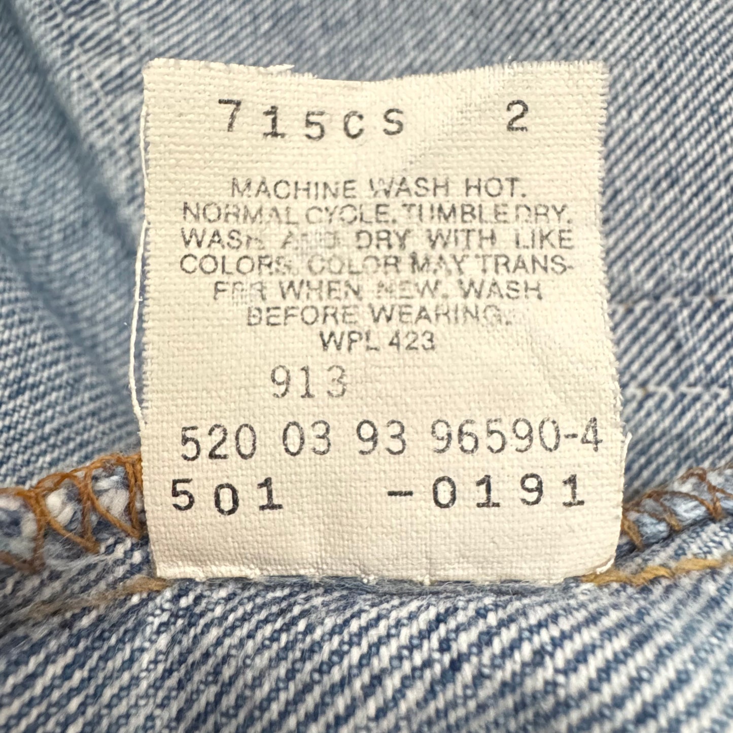 90s Levi’s 501 Jeans
