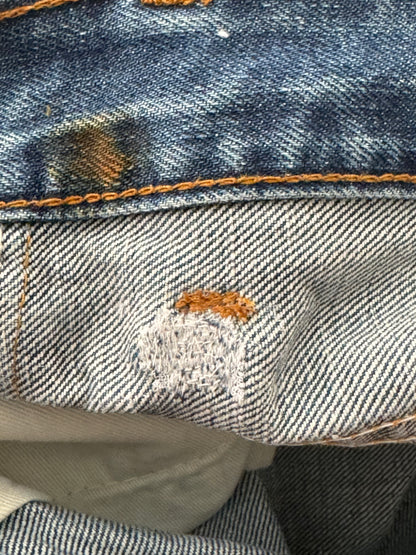 70s Levi’s 684 Orange Tab Flare Jeans