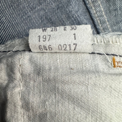 70s Levi’s 646 Orange Tab Jeans