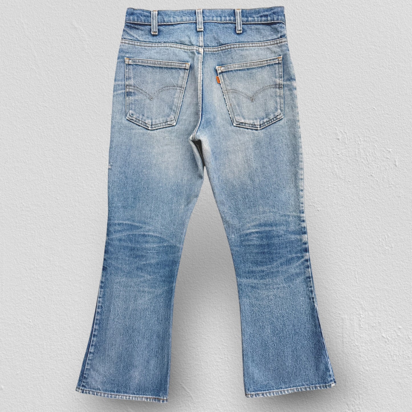 70s Levi’s 684 Orange Tab Flare Jeans