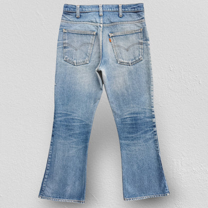 70s Levi’s 684 Orange Tab Flare Jeans