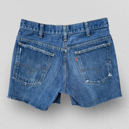 70s Levi's 684 Orange Tab Cut-Off Shorts
