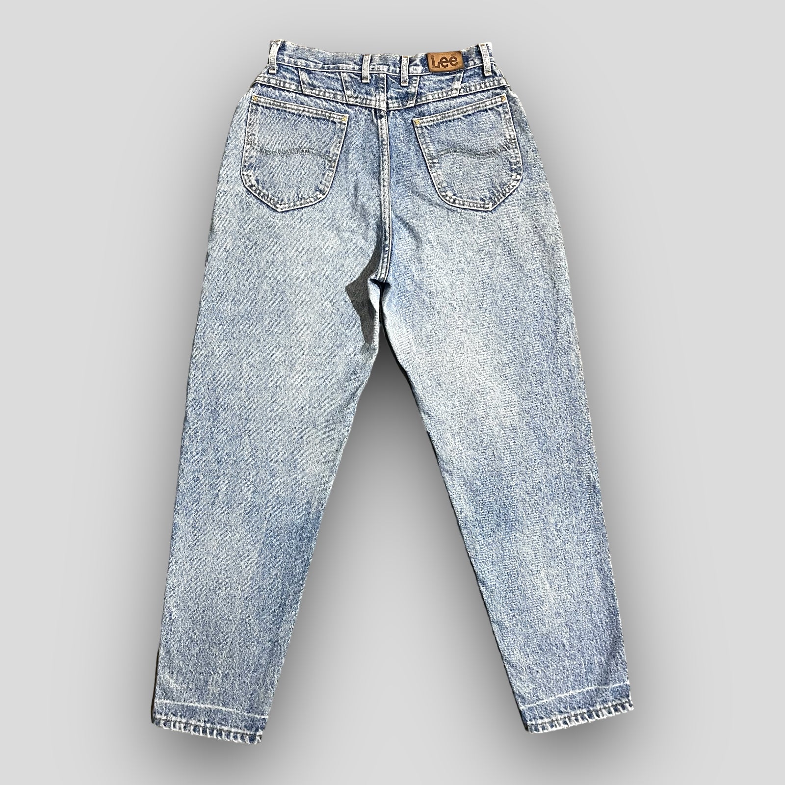 Mens Straight Leg Stonewash Relaxed Fit Jeans by Armani